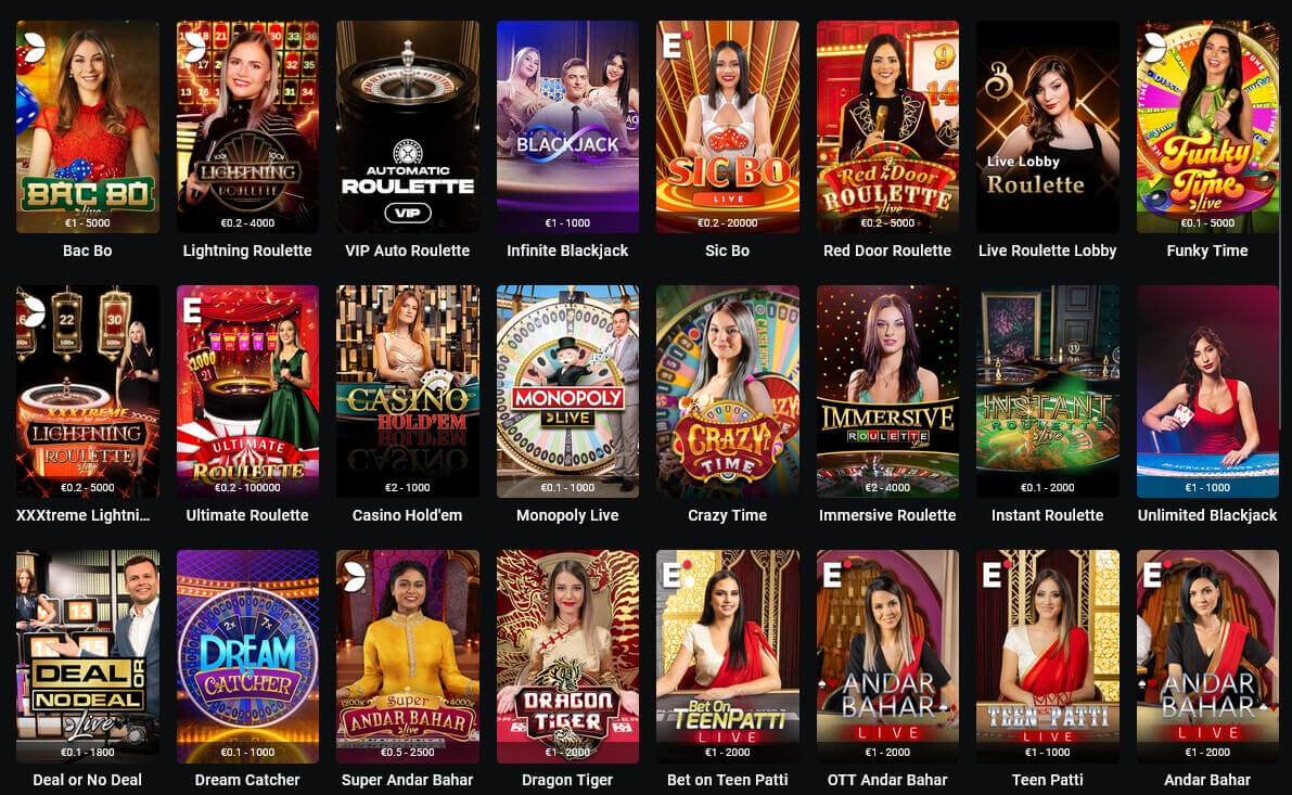 Leon Bet - Live Casino